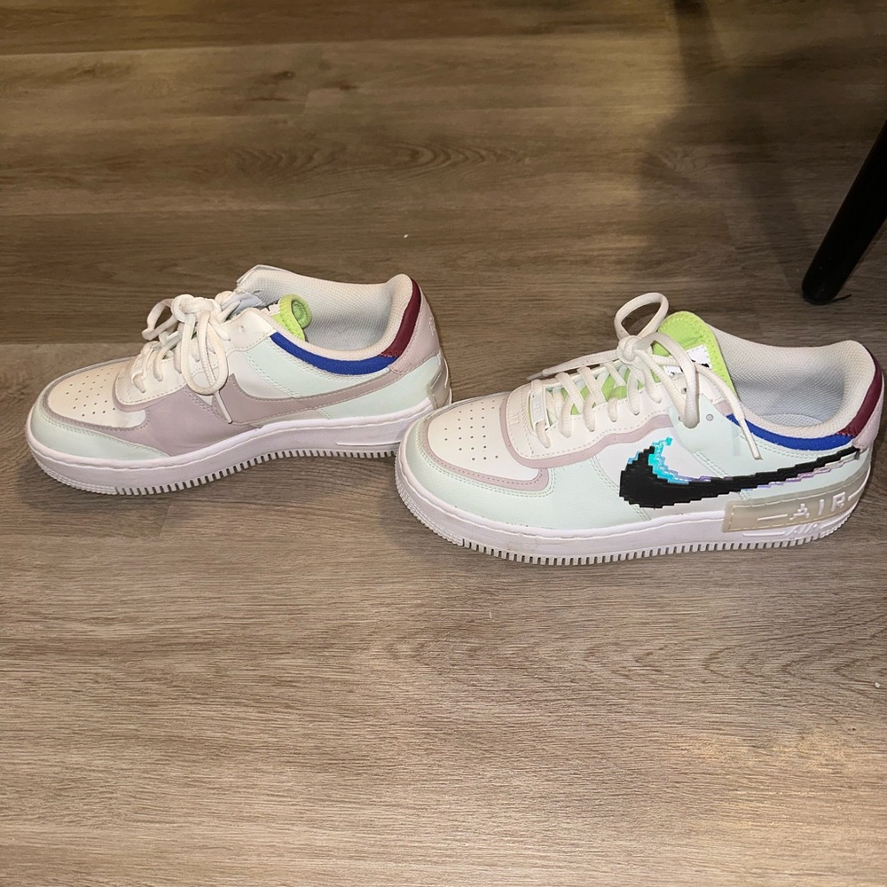 Nike Air Force 1 Shadow SE Pixel Barely Green CV8480-300 Women’s Size 8.5 U.S.
